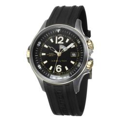 Hamilton Men's 'Khaki Navy' Black PVD Steel, Rubber Automatic Watch