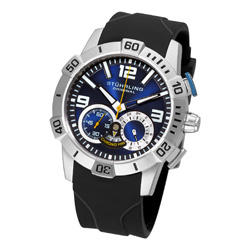 Stuhrling Original Men's Gen-Y Sport Quartz Chronograph Blue Dial Watch