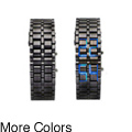 Stainless Steel Lava LED Digital Bracelet Watch