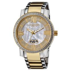 Akribos XXIV Men's Sparkling Diamond Bracelet Watch
